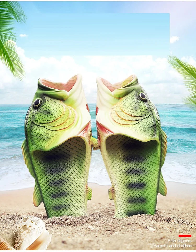 Chinelo de Peixe Antiderrapante e Flexível Fisher®