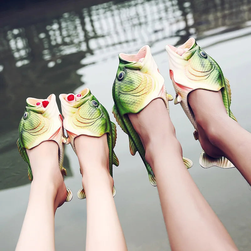 Chinelo de Peixe Antiderrapante e Flexível Fisher®