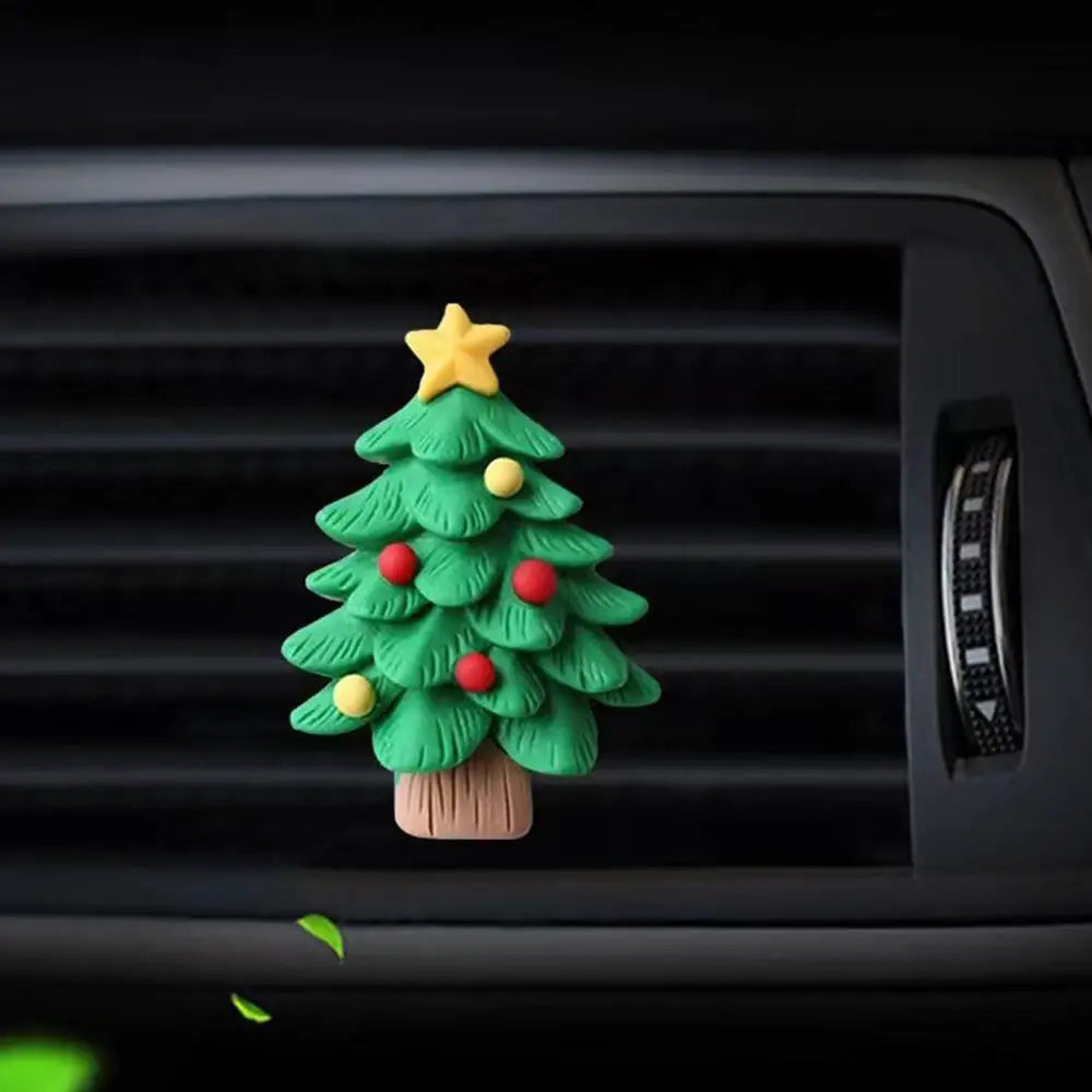 Clipes 3D Perfumados de Natal para Carro