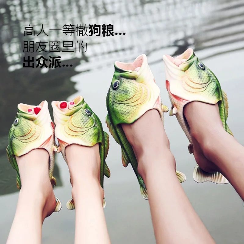 Chinelo de Peixe Antiderrapante e Flexível Fisher®