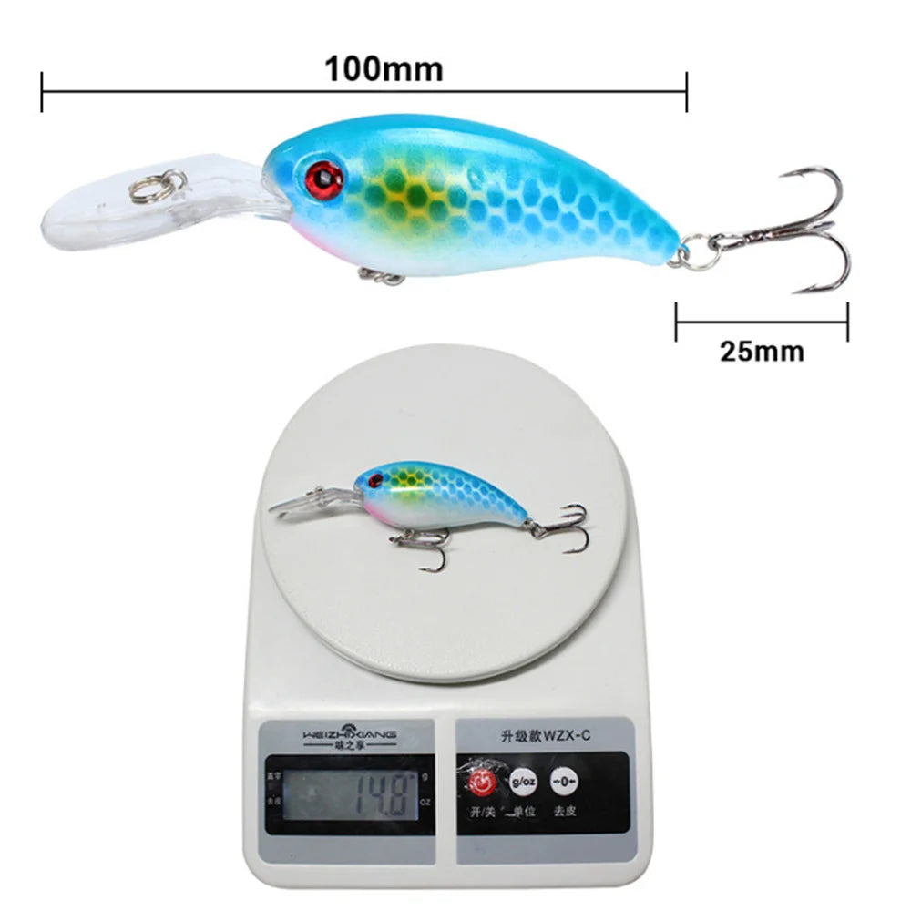 Isca Artificial Crankbait de 10cm – 14.8g