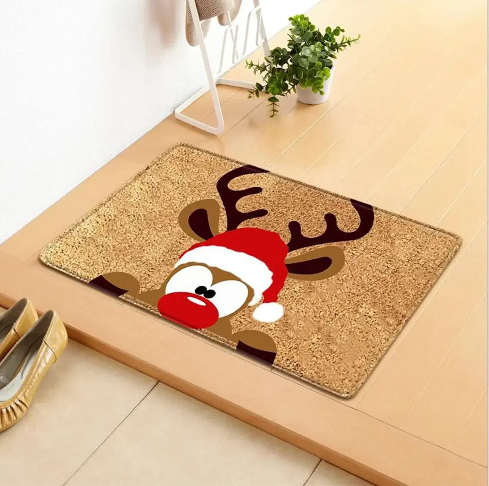 Tapete de Natal com Gnomos