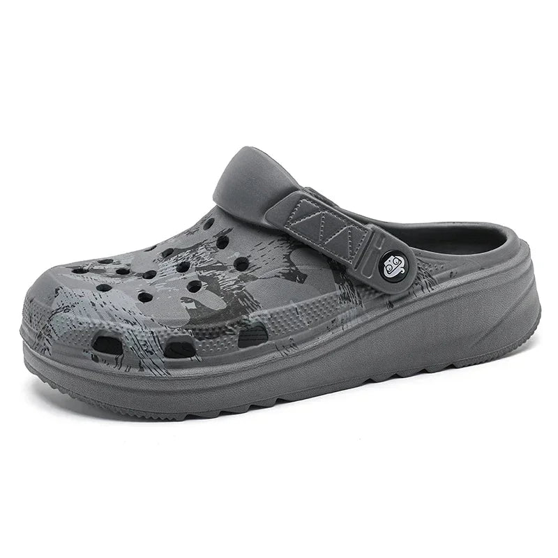 Sandálias Masculinas com Camuflagem Soft®