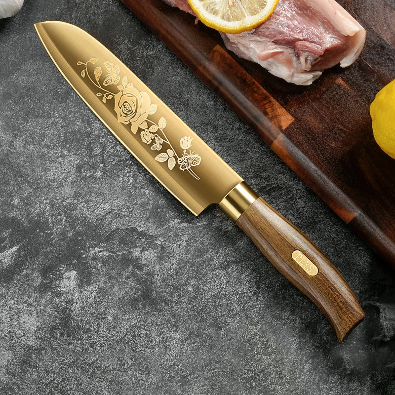 Conjunto de 4 Facas de Cozinha Gold®