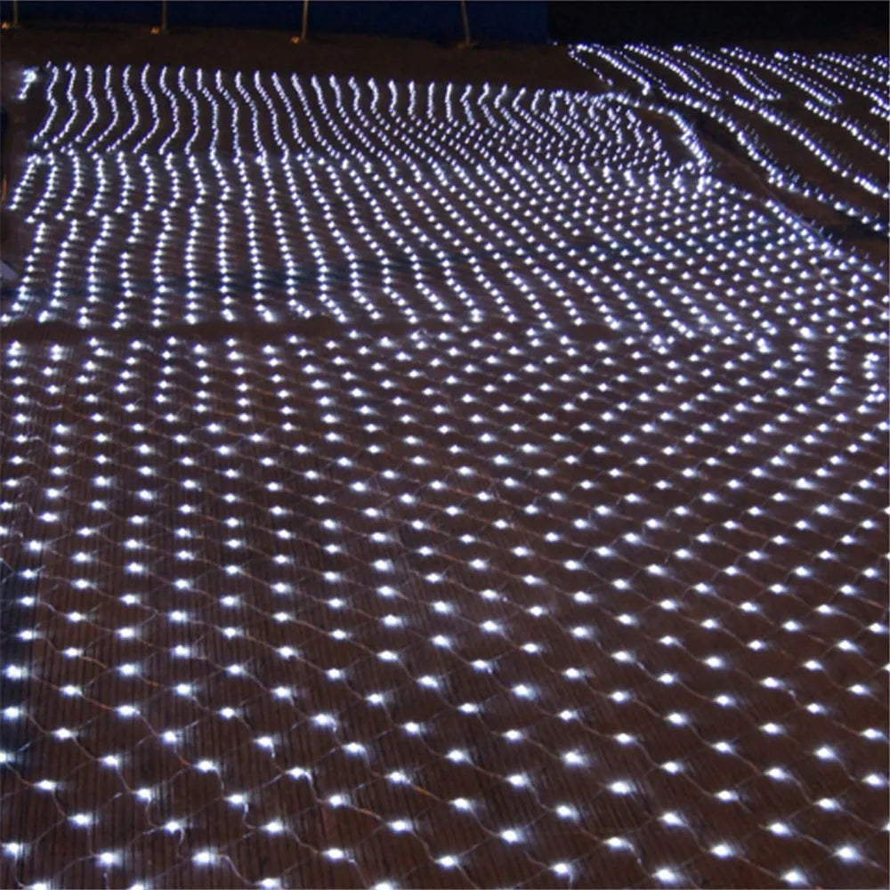 Luzes de Rede de Pesca LED Magia e Brilho para o Seu Natal