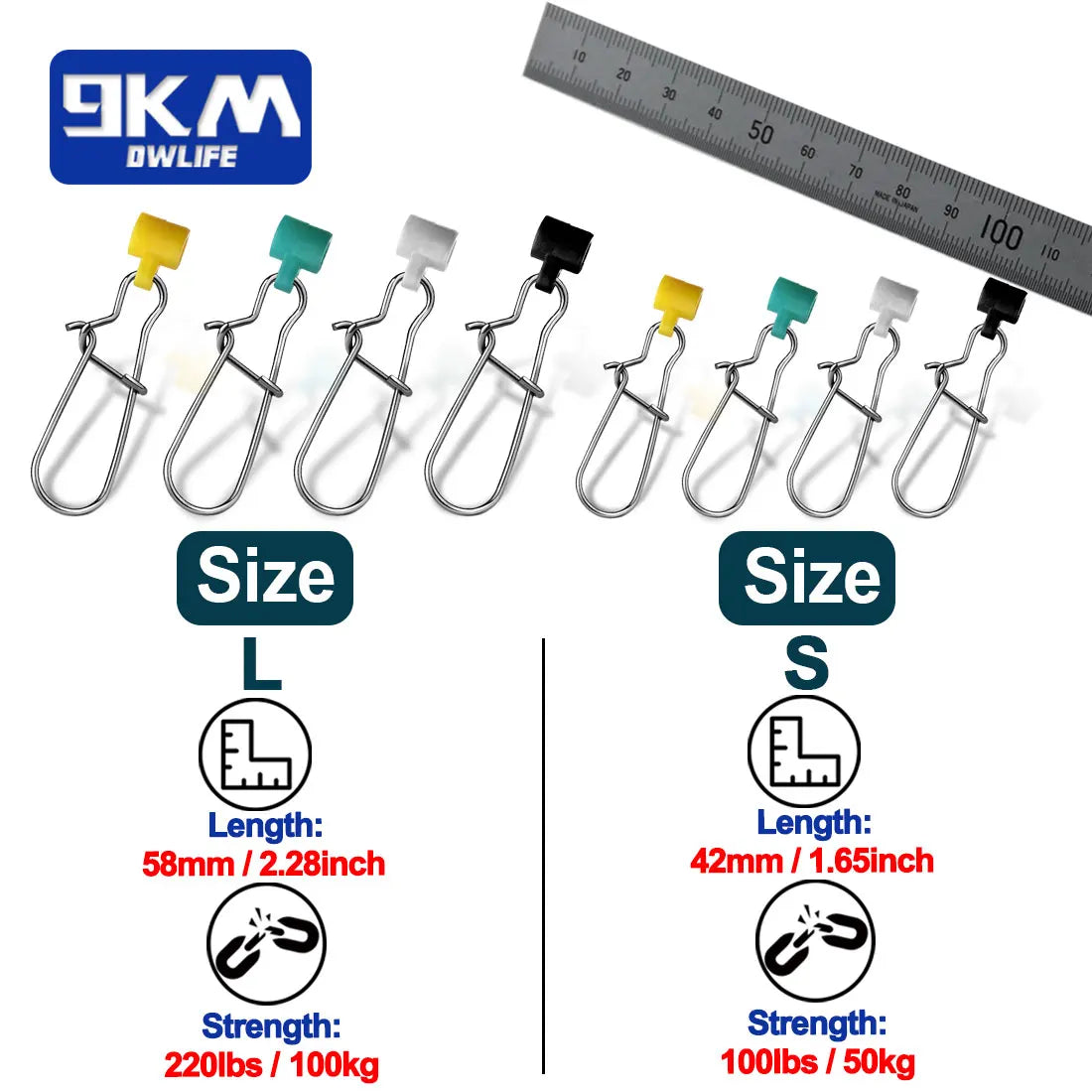 Slides de Pesca 9KM DWLIFE