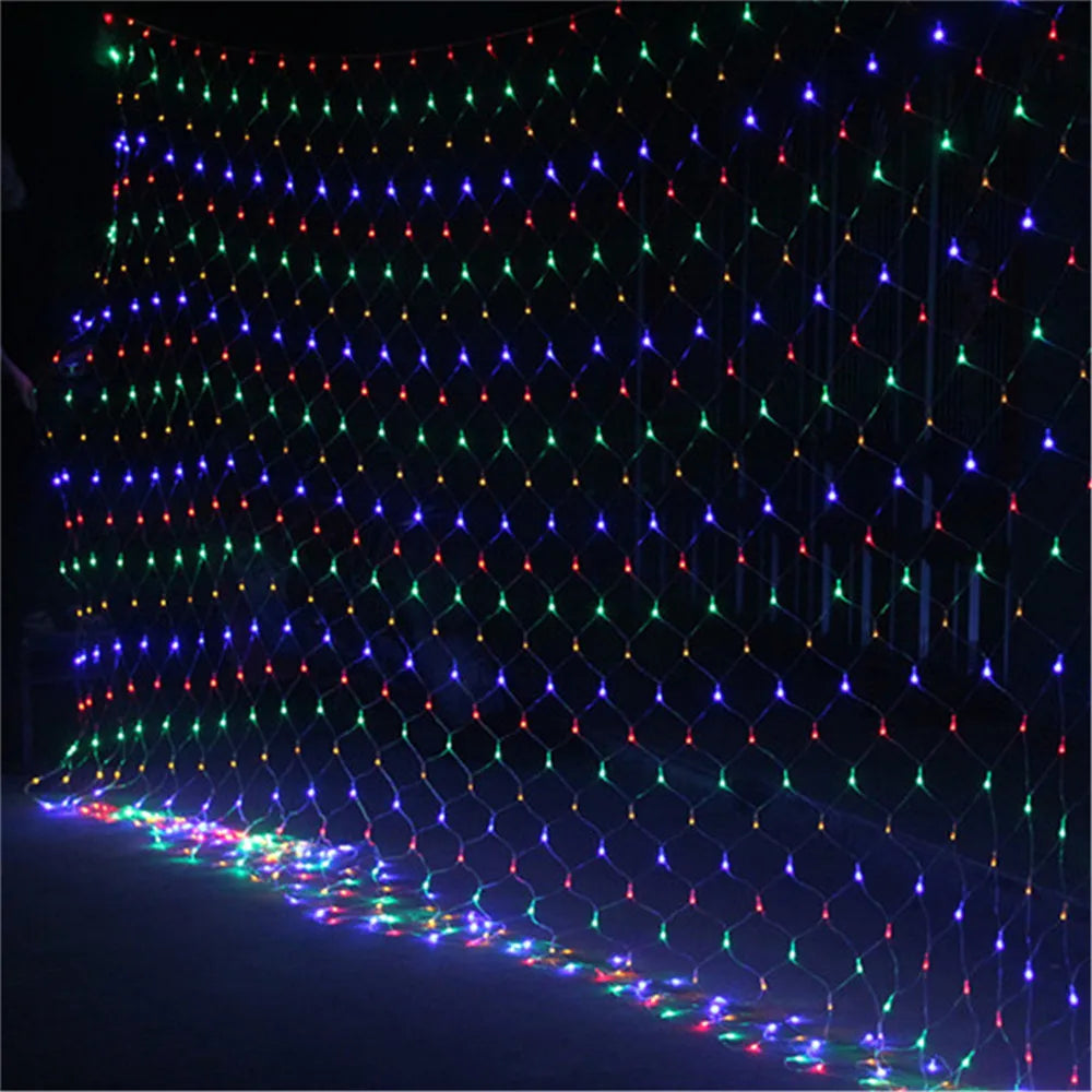 Luzes de Rede de Pesca LED Magia e Brilho para o Seu Natal
