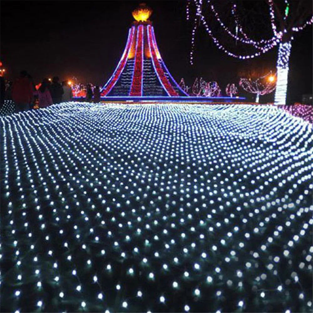 Luzes de Rede de Pesca LED Magia e Brilho para o Seu Natal
