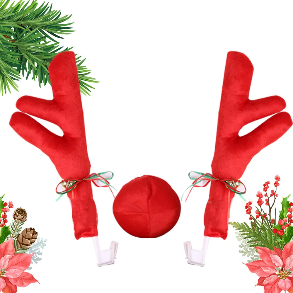 Conjunto de Decoração Natalina para Carro