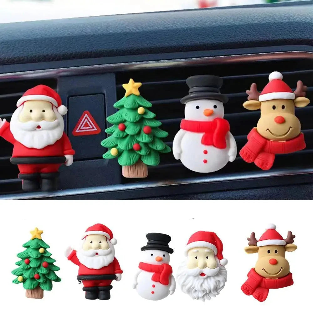 Clipes 3D Perfumados de Natal para Carro