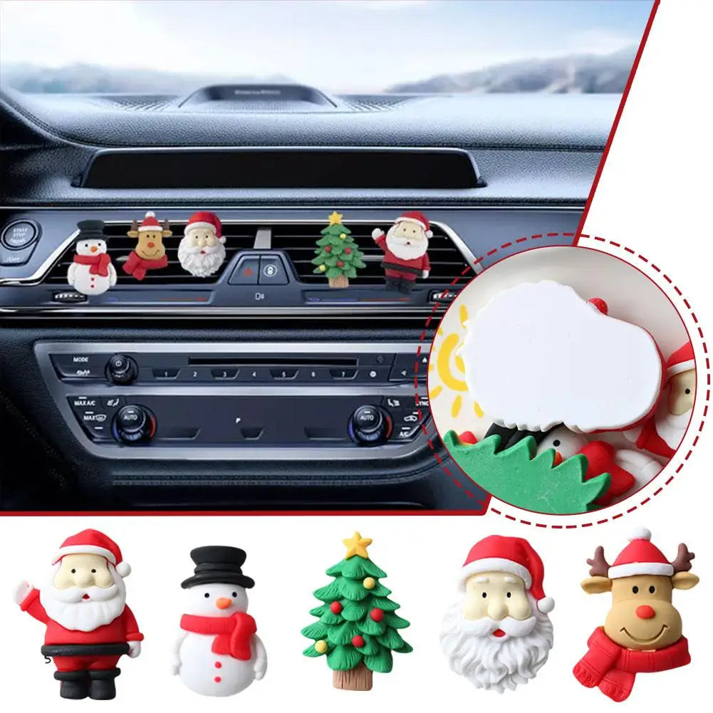 Clipes 3D Perfumados de Natal para Carro