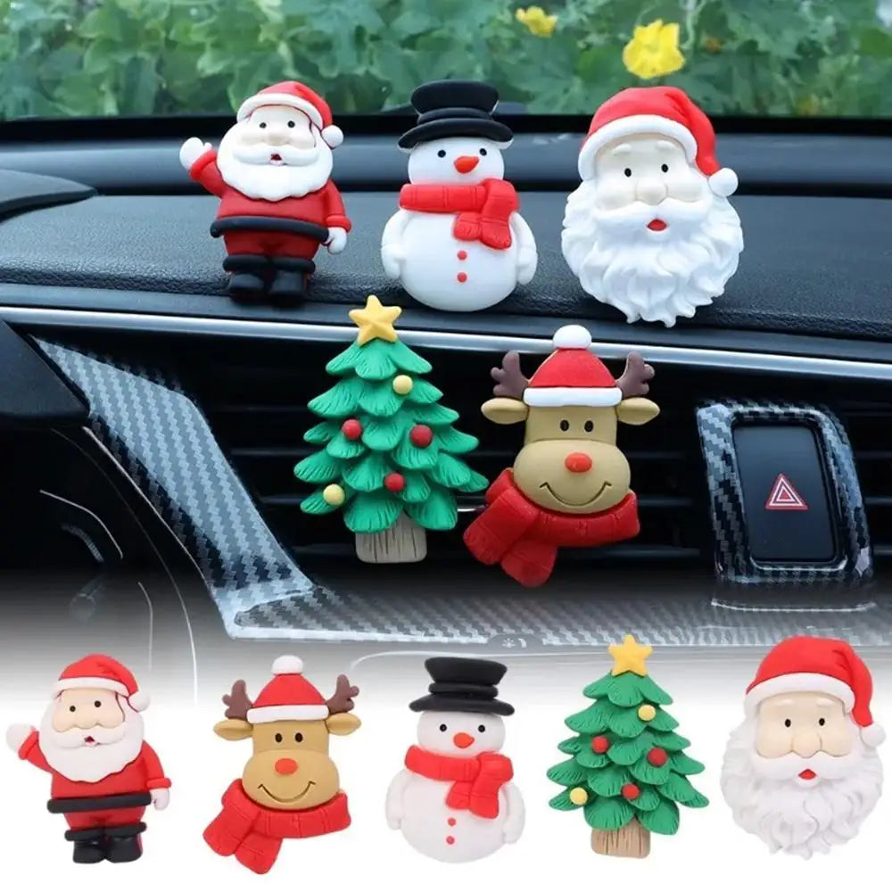 Clipes 3D Perfumados de Natal para Carro