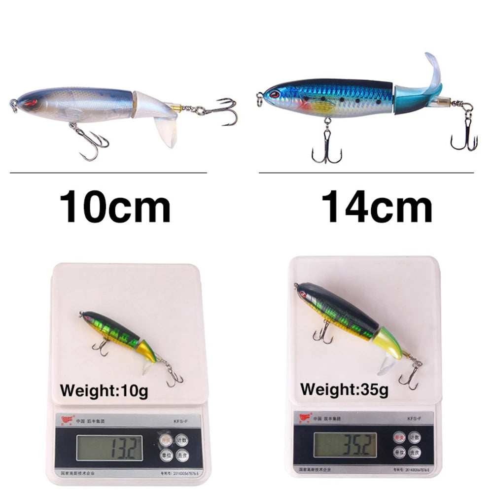 Isca de Pesca Popper 10cm/14cm