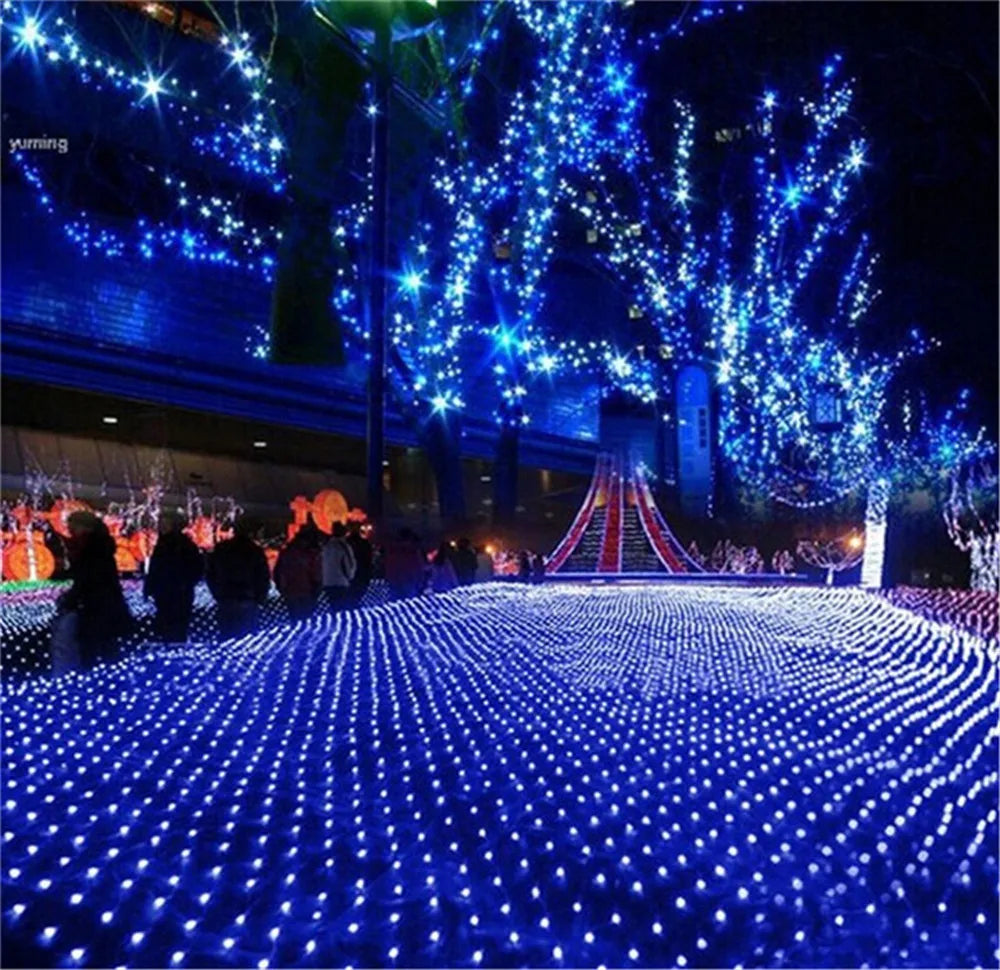 Luzes de Rede de Pesca LED Magia e Brilho para o Seu Natal