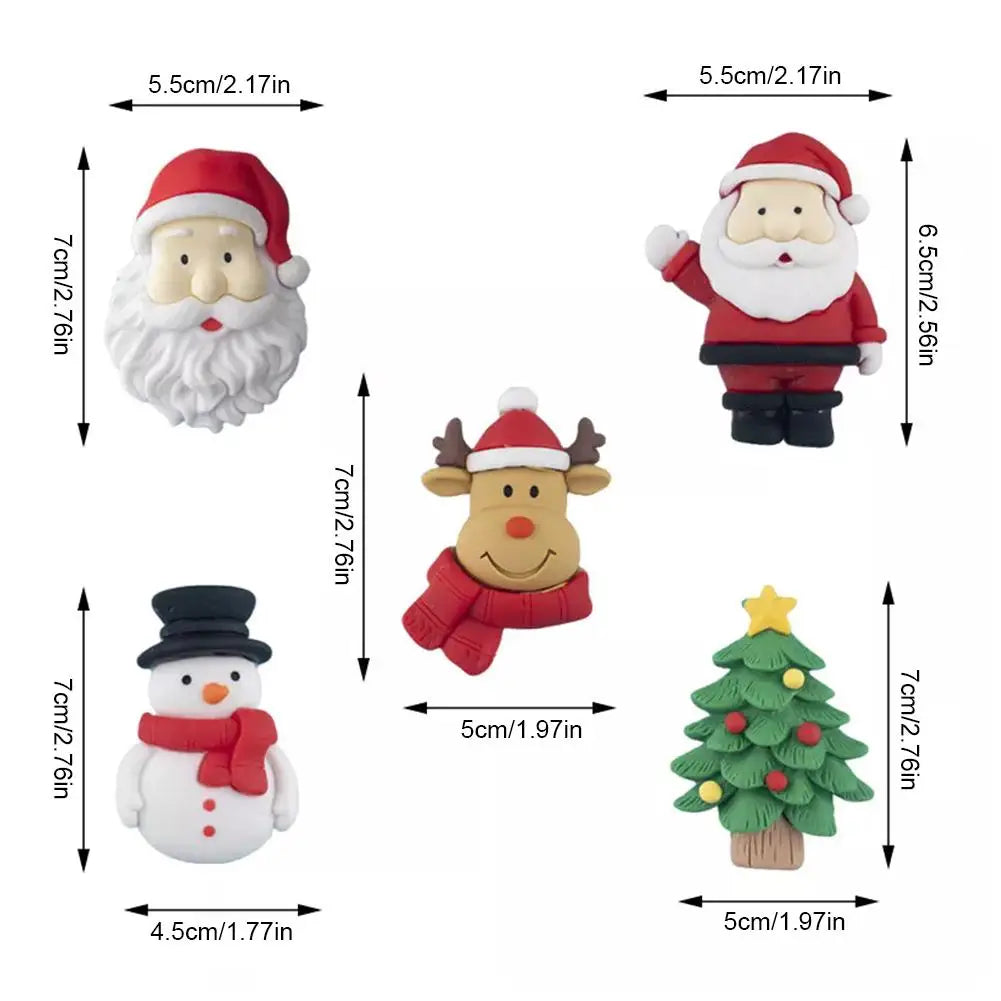 Clipes 3D Perfumados de Natal para Carro