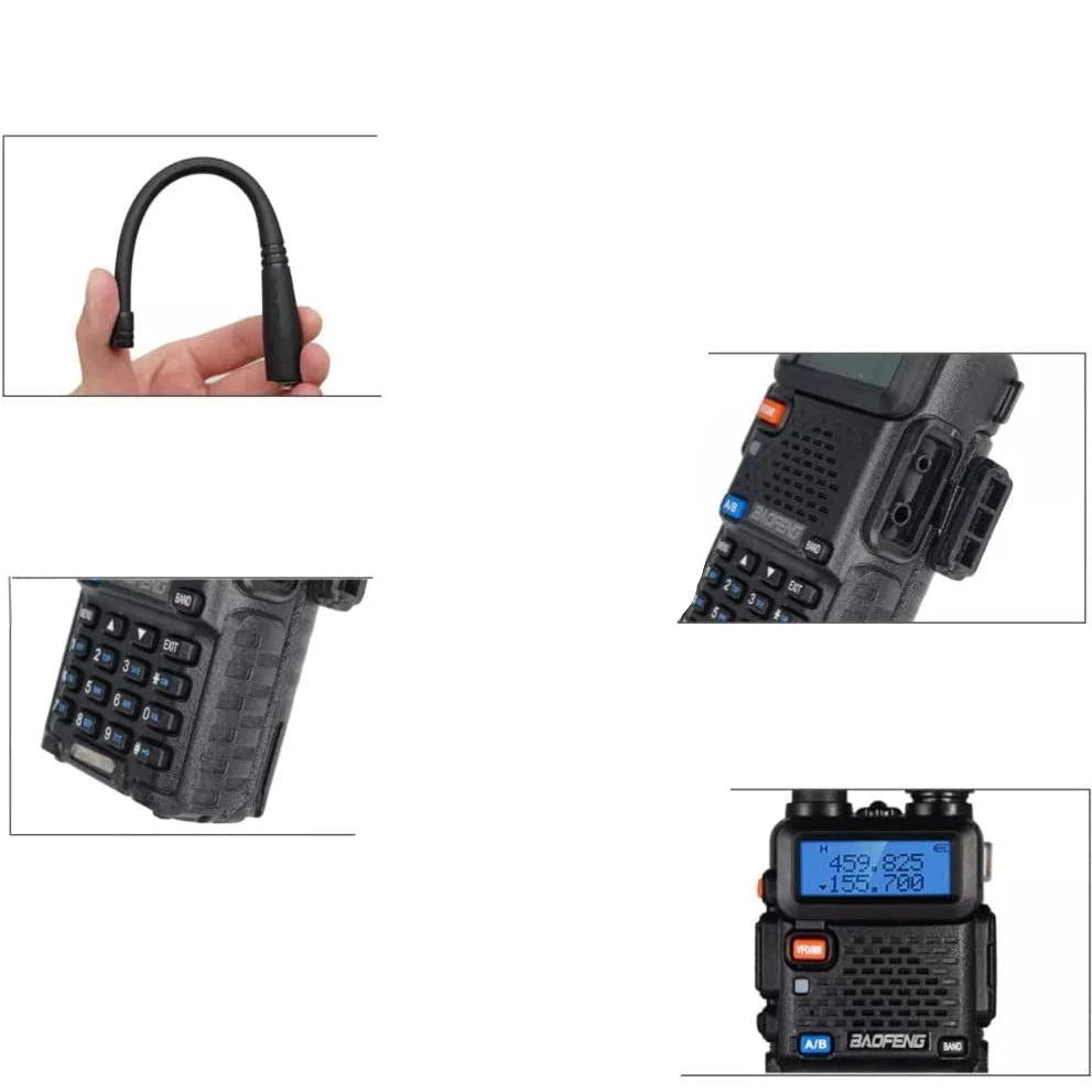 Kit 2 Walkie Talkie Portátil Comunicador Baofeng®