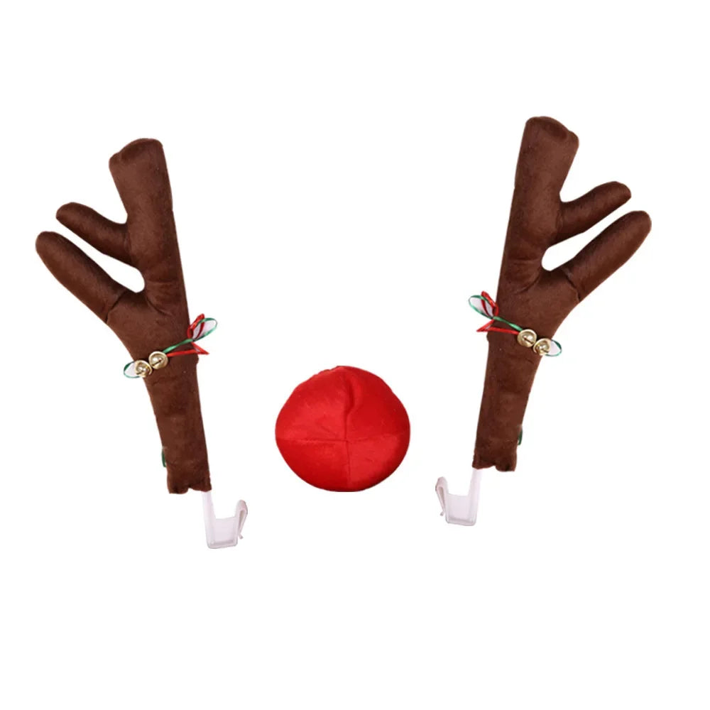 Conjunto de Decoração Natalina para Carro