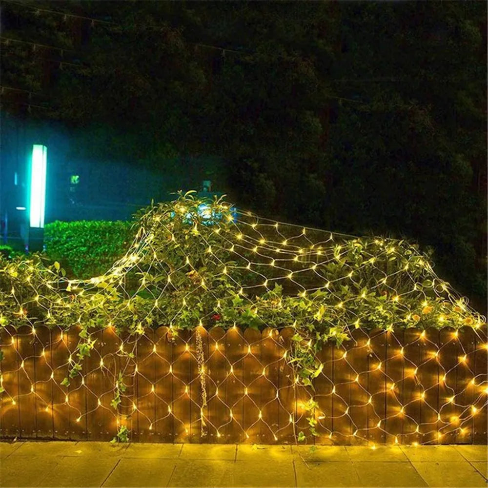 Luzes de Rede de Pesca LED Magia e Brilho para o Seu Natal