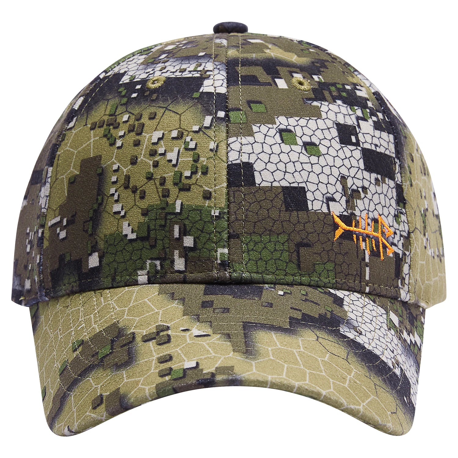 Bassdash camo pesca camuflagem boné de caça chapéu unisex ajustável boné de beisebol