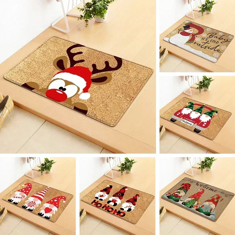 Tapete de Natal com Gnomos